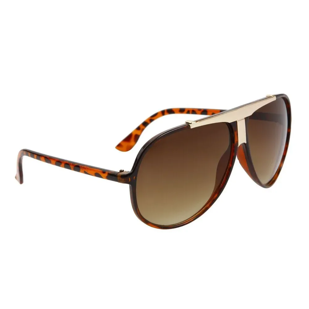 Retro 80s 90s Inspired Costume Party Mens Womens Tortoise Classic Sunglasses